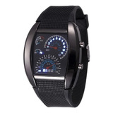 Reloj Aviador Led Tipo Velocimetro