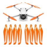 8 Helices Para Dron Dji Mini 3 - Naranja 