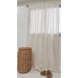 Juego De Cortinas Gasa Pañalera Premium 1.50x2.20 Cada Paño