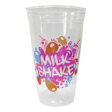 50 Vasos Milkshake  Descartables 500ml Copobras Ppt550m C 