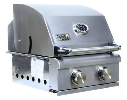 Churrasqueira A Gás Home & Grill Smart 2 Queimadores Inox304