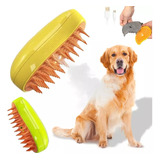 Pet Brush De 3 Em 1 Limpeza Vapor Massagem Pêlos Cães Gato 