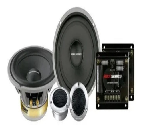 Paquete Set De Medios Rks-ul165.2sq + Amplificador 4 Canales