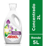 Lava Roupas Líquido Concentrado Ariel Com Toque De Downy 2l