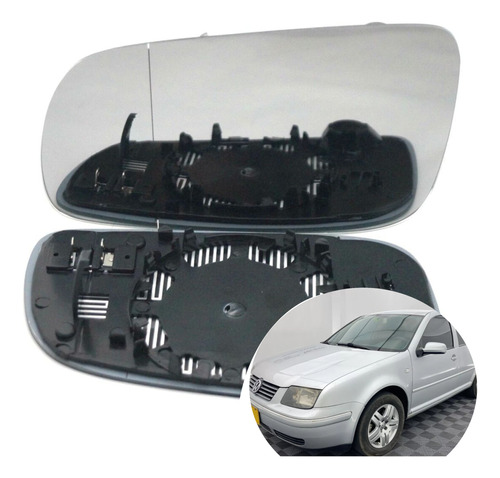 Luna Espejo Izq Compatible Volkswagen Jetta Clasic 1997-2014