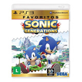 Sonic Generations Ps3 Mídia Física Pronta Entrega