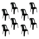 Silla Capri X8 Mascardi Color Negro Directo De Fábrica