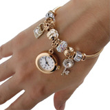 Pulsera Manilla Pandora Reloj Mujer 