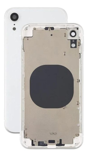 Carcasa Trasera Compatible Con iPhone XR Chasis Logo