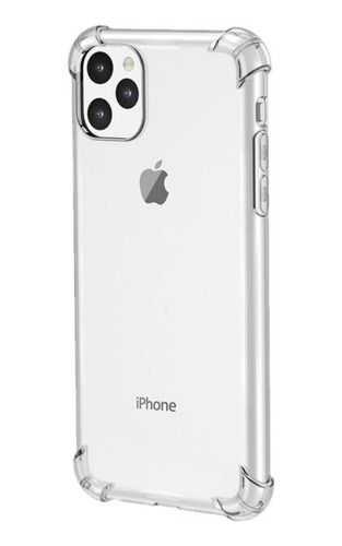 Carcasa Para iPhone 12 Pro Max Transparente Reforzada