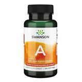 Swanson Vitamina A  3000mcg, 250 Caps Para Ojos Y Piel 