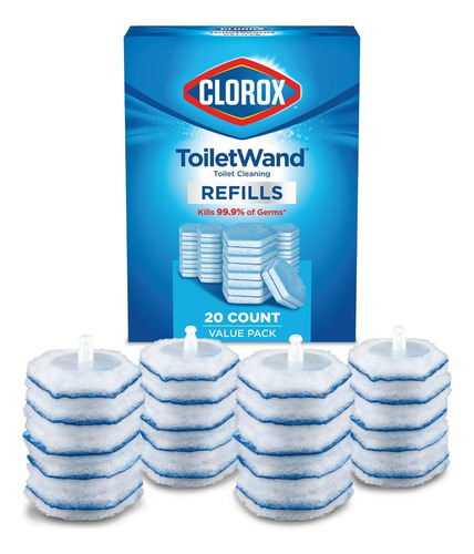 Clorox Toiletwand Repuestos 20 Refill Desechable Importado