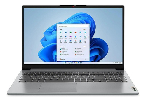 Notebook Lenovo Ideapad Celeron 4gb 128ssd 15.6 W11 C/office Cor Cinza