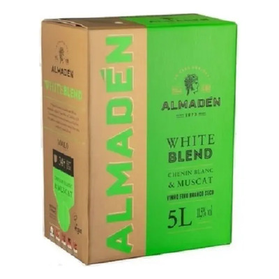 Vinho Almadén White Blend Chenin Blanc & Muscat Bag 5lts | MercadoLivre