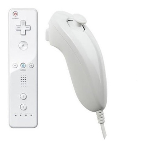 Control + Nunchuk Para Consolas Wii Genérico Envío Gratis
