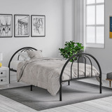 Rack Furniture Brooklyn Steel - Base De Cama Y Cabecero De A