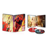 Grandes Heroes Big Hero 6 Steelbook 4k + Blu-ray De Pixar