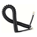Cable Rulo Espiral Telefono 30cm A 2m Blanco O Negro