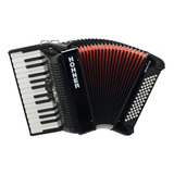 Acordeón A Piano Hohner Bravo Ii 60 Bajos Con Funda.