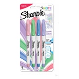 Sharpie S-note Resalta Y Subraya Pastel X 4