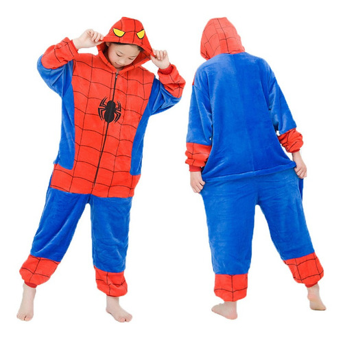 Pijama Kigurumi, Disfraz De Spiderman De Invierno Para Bebés