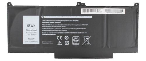 Bateria Compatible Con Dell Latitude 7400 Litio A