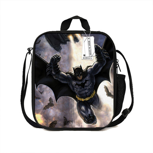 Bolsa De Comida Prima Con Estampado Infantil De Batman Más V