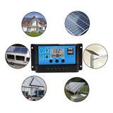 Controlador De Carga Solar 12v/24v 30a Pwm