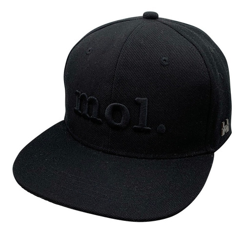 Gorra Visera Plana Logo Bordado 3d Mol. Calidad Premium