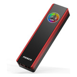 Cofre Case Disco Ssd M2 Nvme Tipo C Gamer Rgb Ventilador...