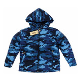 Chaqueta Para Niños Camuflado Azul