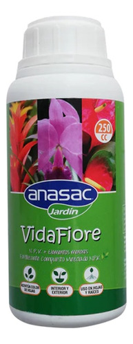  Fertilizante Vidafiore Para Flores 250 Cc