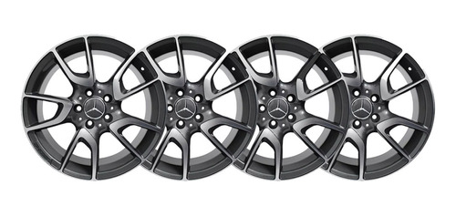 Kit 4 Llantas Mercedes Benz Aleación R18 5x112 Deportiva