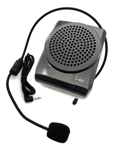 Amplificador Con Micrófono Vincha Clases Docente J-801