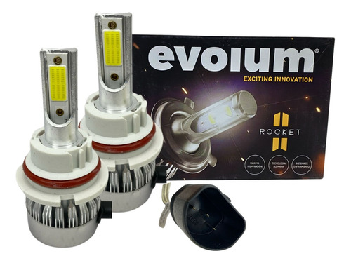 Focos Led Evolum Rocket 9007 8500 Lumenes 36w