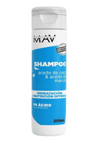 Shampoo + Acondicionador X250 Aceite De Coco & Marula X 250m