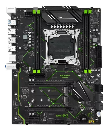 Placa Mãe Pc Gamer Xeon X99 Machinist E5 Mr9a Ddr4 Nvme