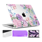 Funda Twolskoo Para Macbook Air 13 M2 + C/teclado Hydra