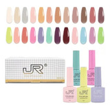 Kit De  28pcs Gel Semipermanentejr 10ml Uñas Acrilico 8a-166