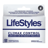 Preservativos Lifestyles Climax Control 12 Condones