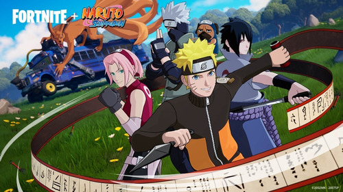 Quadro Poster Decoração Mdf Fortnite Naruto Time 7 Ninjas