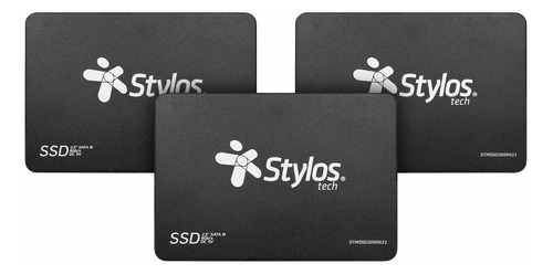 Kit 3 Unidad De Estado Solido Ssd 480gb Stylos Stmssd3b 