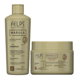 Felps Kit Marula Hipernutrição Shampoo 250ml  E Máscara 300g