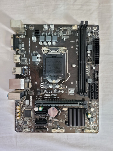 Placa Mãe Gigabyte H110m-h Lga 1151 6° E 7° Geração Intel