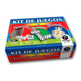 Juego De Mesa Kit De Juegos 3 En 1 Plastigal 147