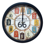 Reloj De Pared Clasico Analogo 25cm  M12 - Sheshu Home