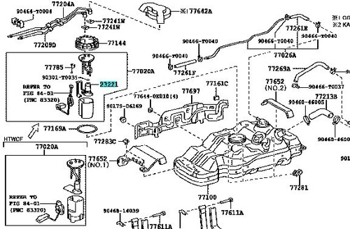 Bomba Pila Gasolina Hilux Kavak 4.0 2015 2016 2017 2018 Foto 7