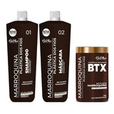 Combo Progressiva Marroquina + Btx Com Argan Oil