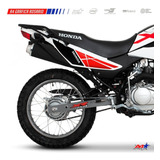 Calcos Cachas Bajo Asiento Honda Xr 150 150l Xr150