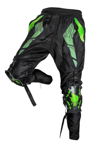 Pants Rompevientos Con Licras Y Rodilleras Cyberpunk Gamer 